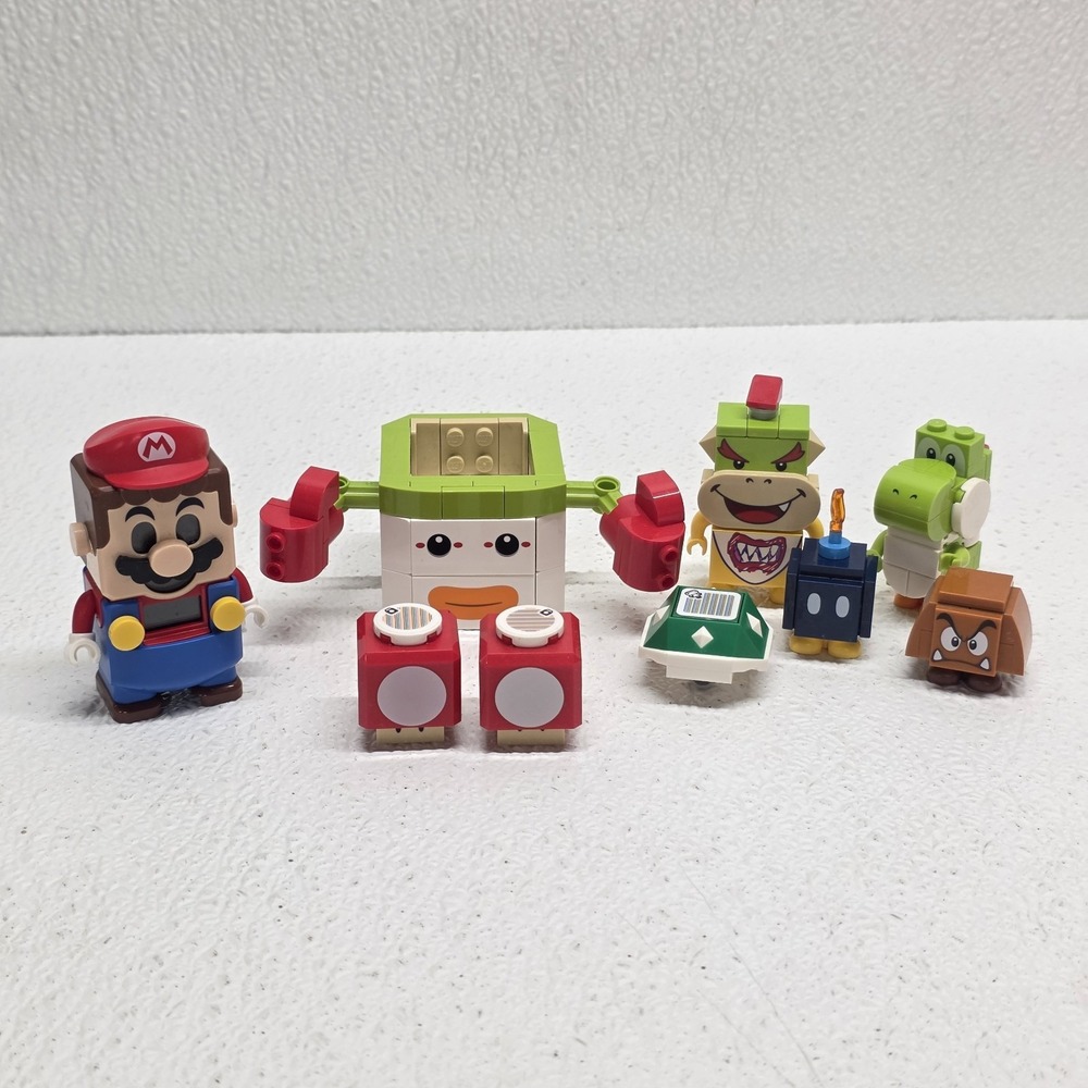 LEGO Super Mario Interactive Figure And Characters Lot